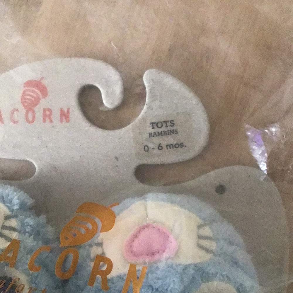 Acorn Brand Baby Booties 0-6 months - Picture 3 of 3